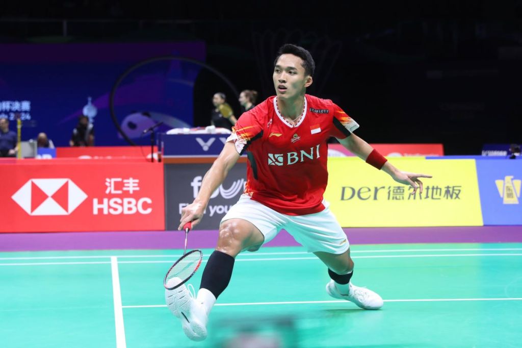Jonatan Christie Jadikan Final Piala Thomas 2024 Simulasi untuk Olimpiade Paris&nbsp;2024