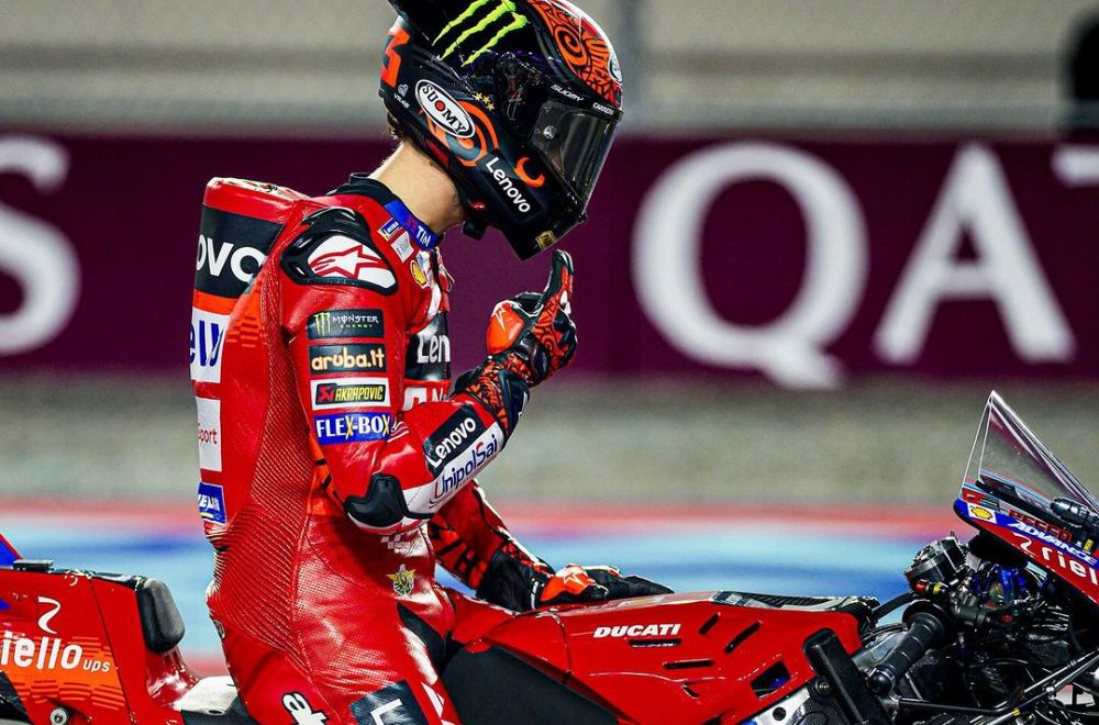 Sering Lakukan Ritual Jelang Balapan, Francesco Bagnaia Akui Percaya&nbsp;Takhayul!