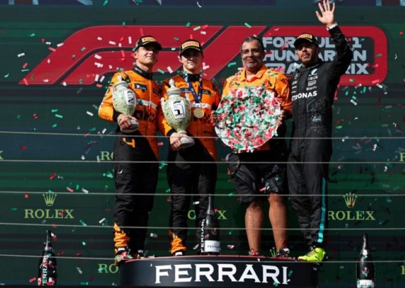 Finis Kedua di F1 GP Hungaria 2024, Lando Norris Sempat Kesal Dipaksa Mengalah dari Oscar&nbsp;Piastri