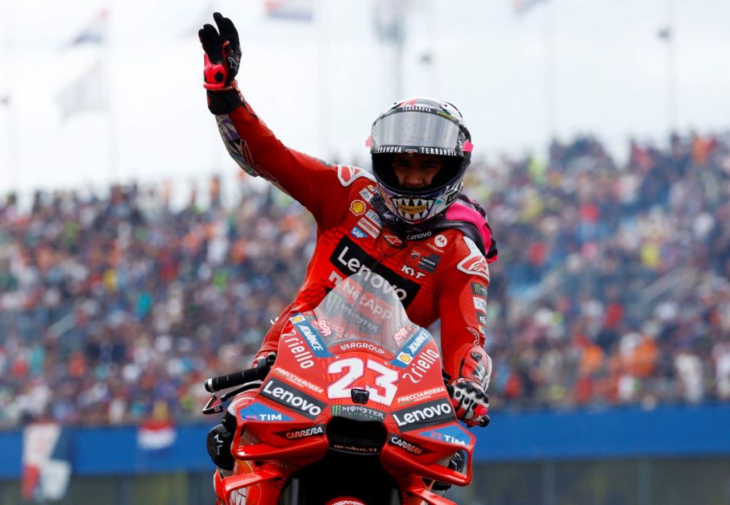 Enea Bastianini Senang Usai Halangi Marc Marquez hingga Turun ke Posisi 10 MotoGP Belanda 2024