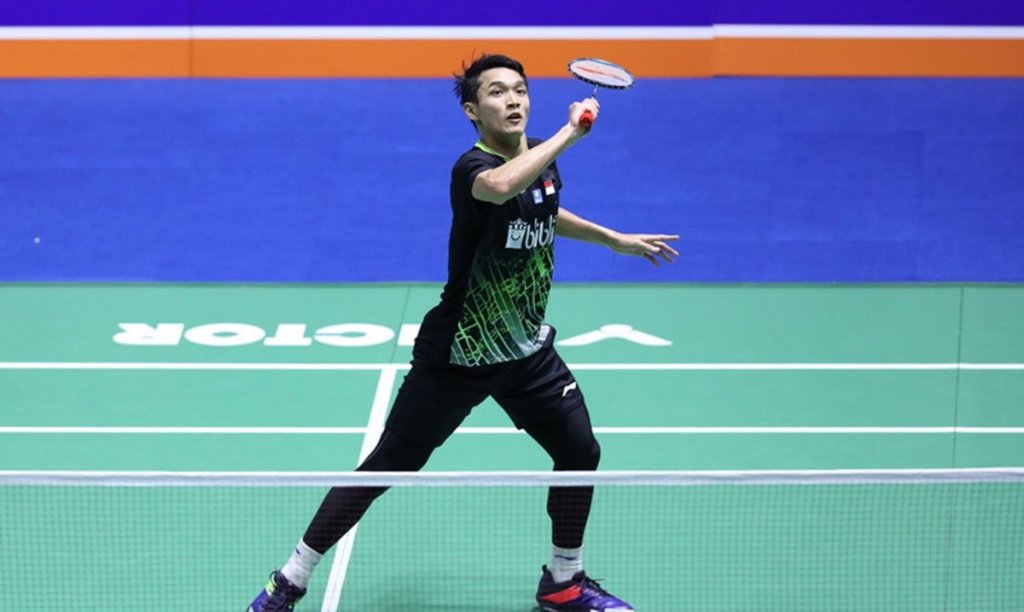 4 Pebulutangkis Putra Indonesia yang Pakai Legging saat Bertanding, Nomor 1 Jonatan&nbsp;Christie!