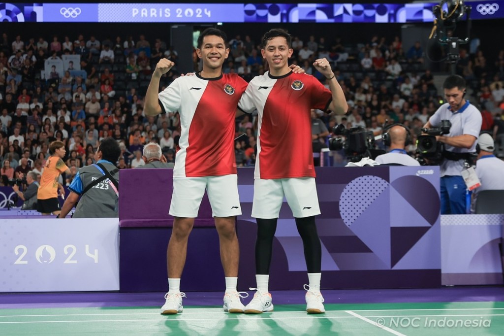 2 Pebulu Tangkis Indonesia yang Tersisa di Badminton Olimpiade Paris 2024, Nomor 1 Fajar Alfian/Rian&nbsp;Ardianto!