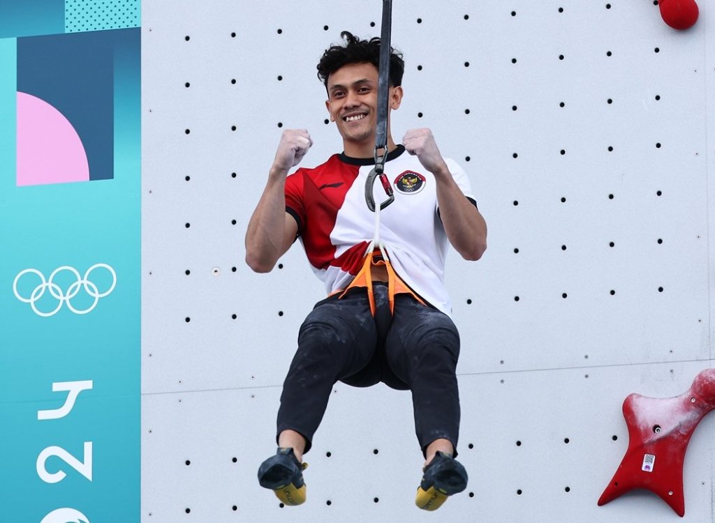 5 Fakta Veddriq Leonardo sang Peraih Medali Emas bagi Indonesia di Panjat Tebing Olimpiade Paris 2024, Nomor 1 Bikin&nbsp;Bangga