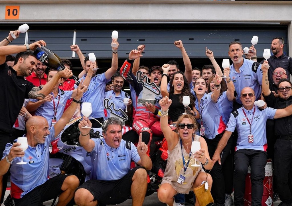 Alasan Marc Marquez Ajak Kru Repsol Honda Rayakan Kemenangan di MotoGP Aragon 2024