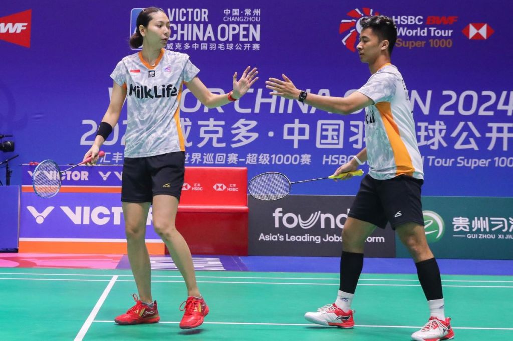 Belum Puas Usai Lolos ke Semifinal, Dejan Ferdinansyah/Gloria Emanuelle Ingin Main di Final China Open&nbsp;2024